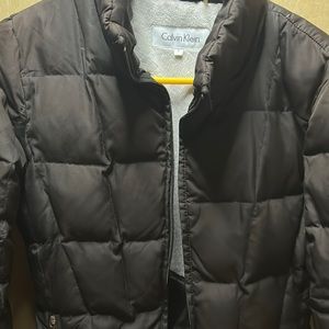 Calvin Klein Winter Puffer Jacket - brown
